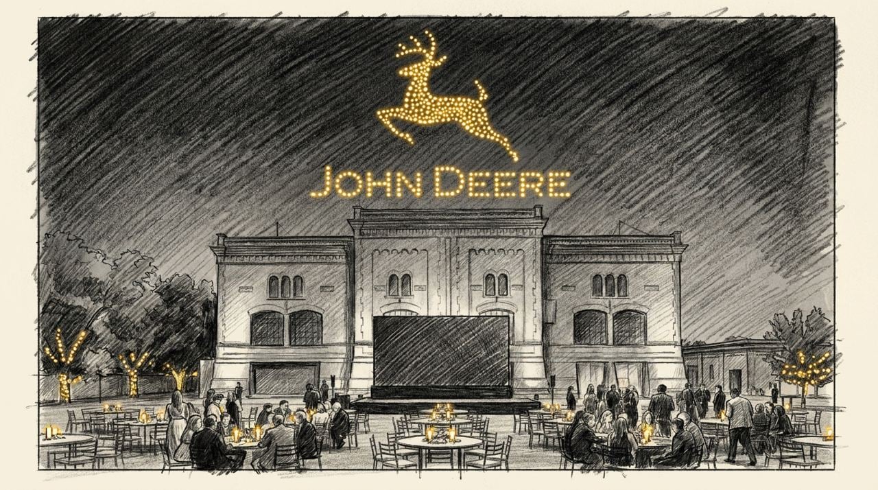 Storyboard, cena 04: Logo John Deere