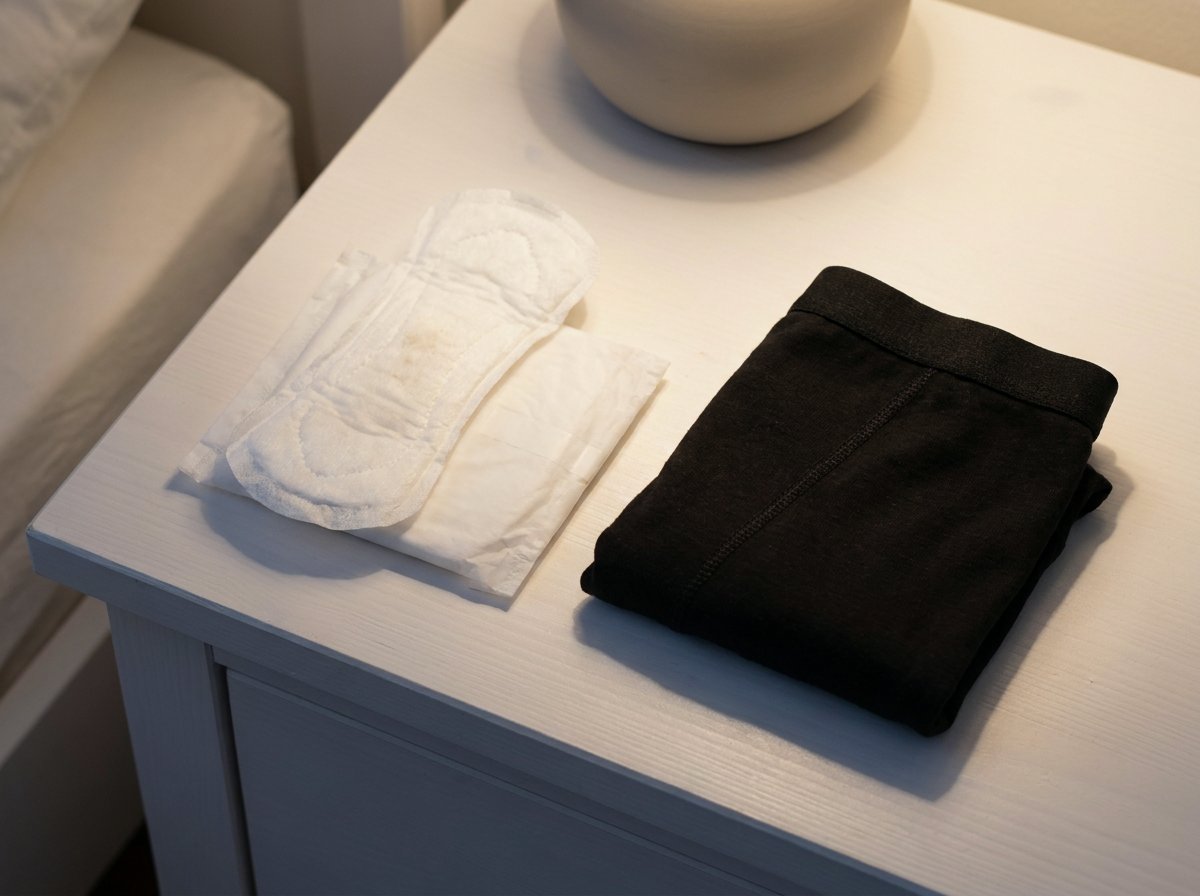 Inlegkruisje met verbandje naast één boyshort