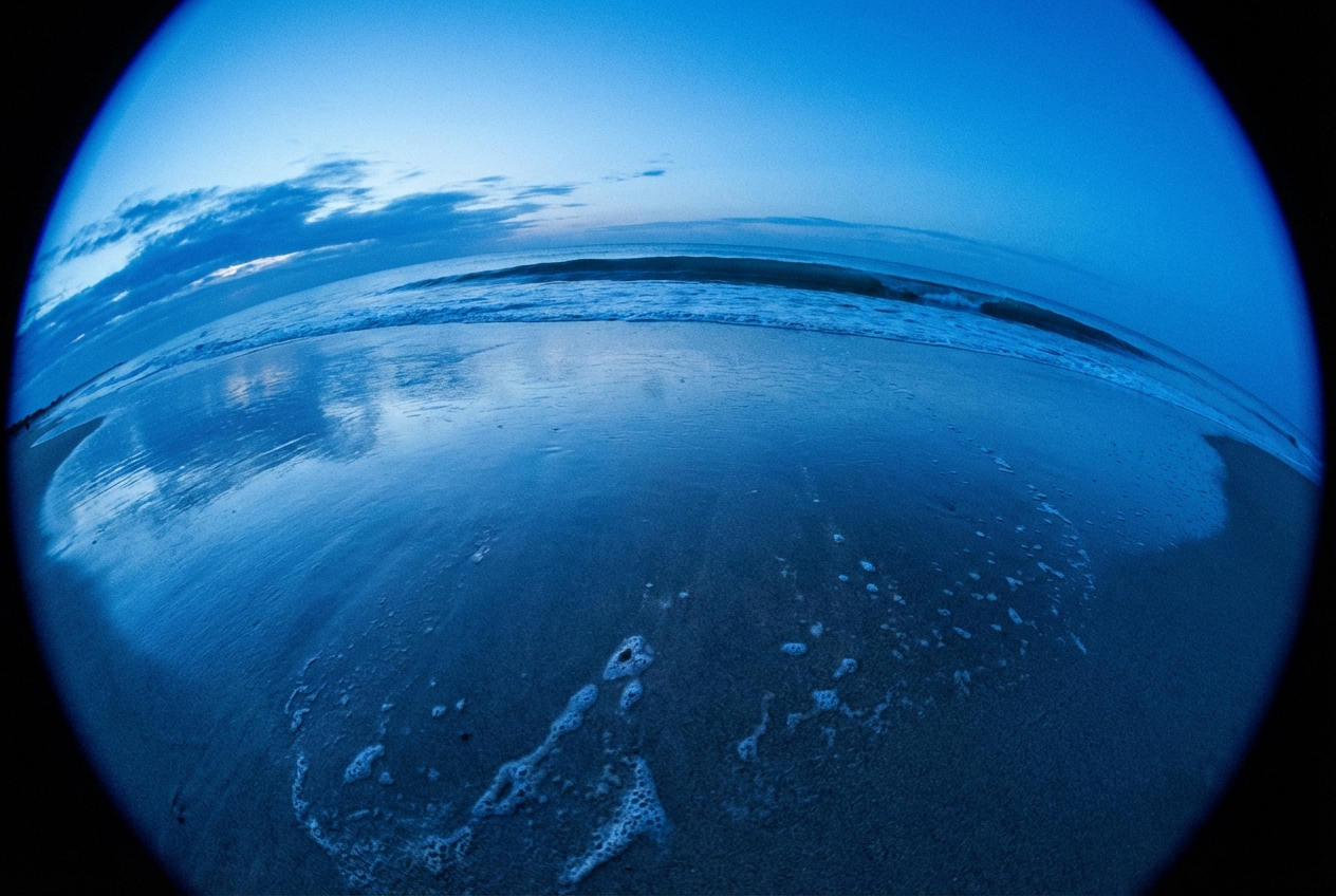 Beach Fisheye Shot